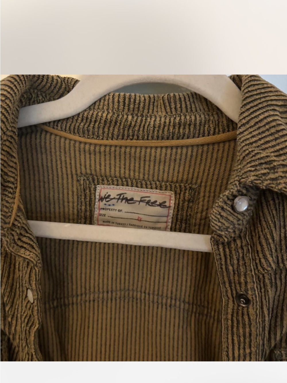 Free People Corduroy Button-Up / Jacket - Picture 3 of 3